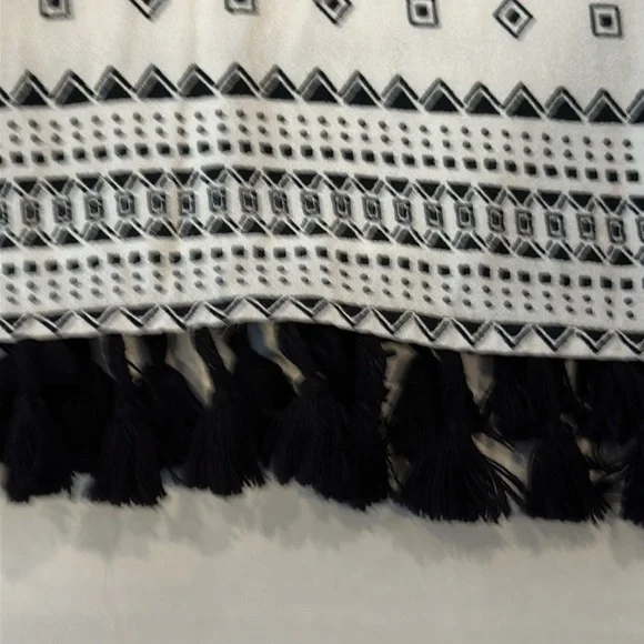 Madewell White and Black Patterned Dress - Picture 6 of 7